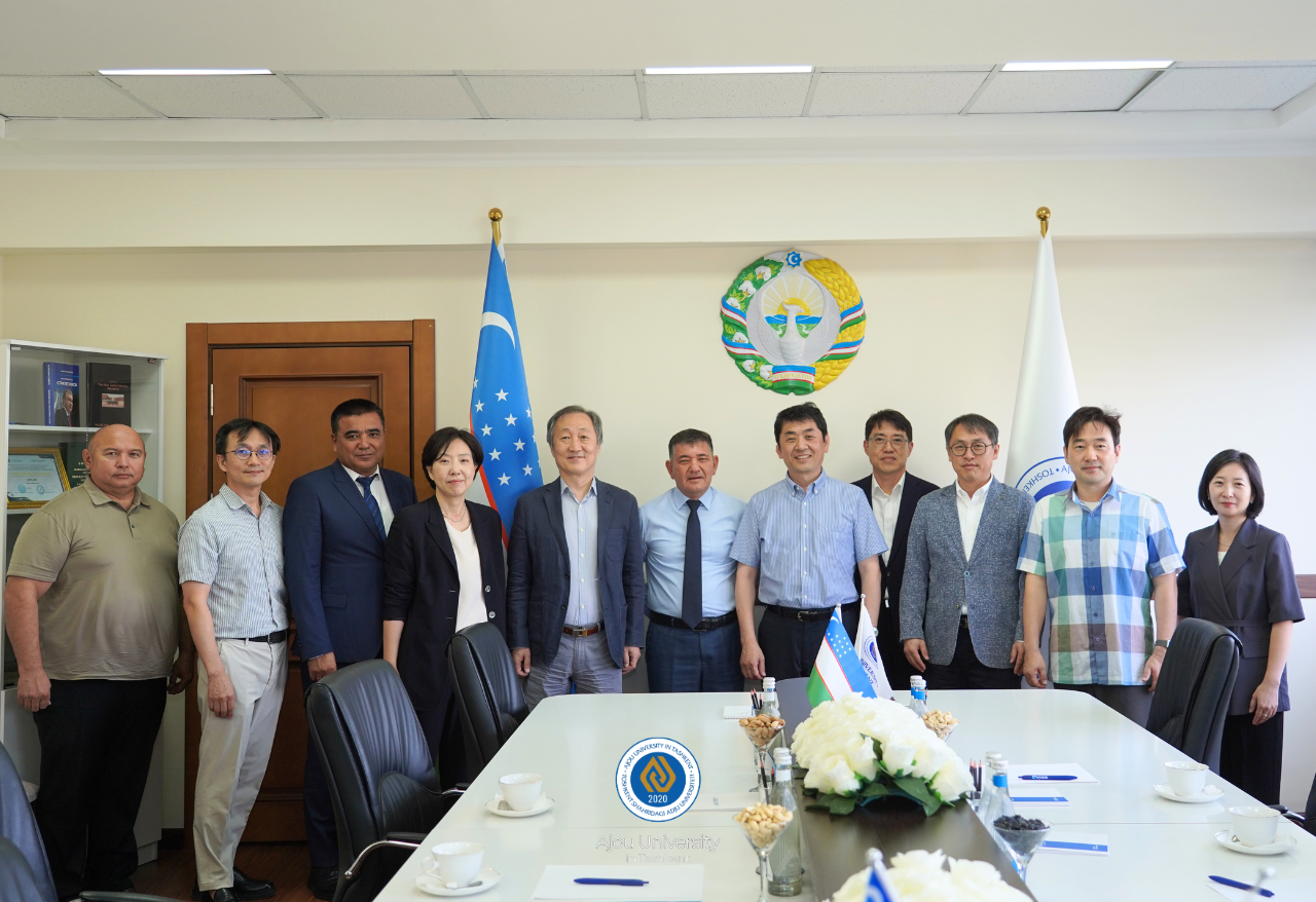 Adju universiteti delegatsiyasi Toshkentda